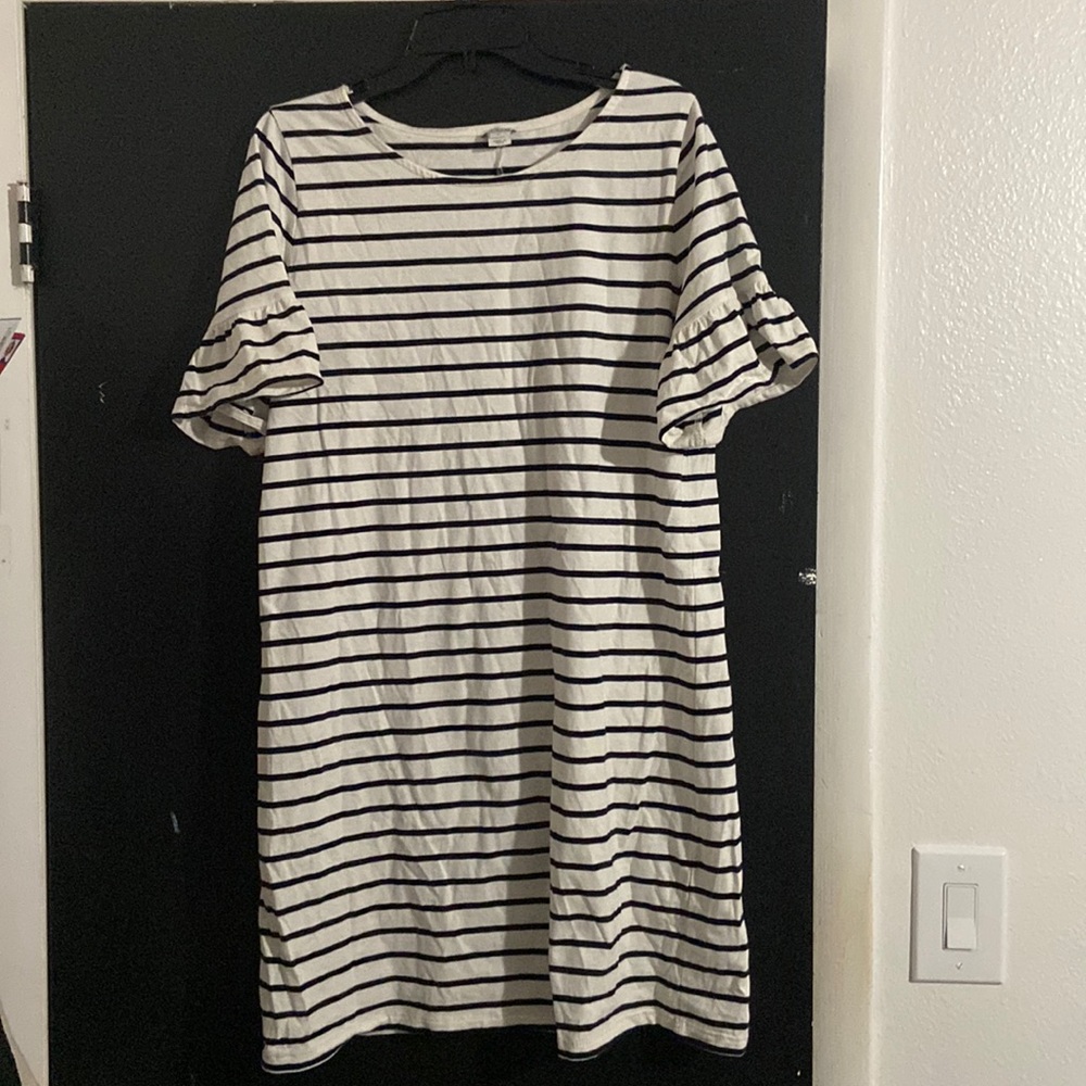 J Crew striped dress